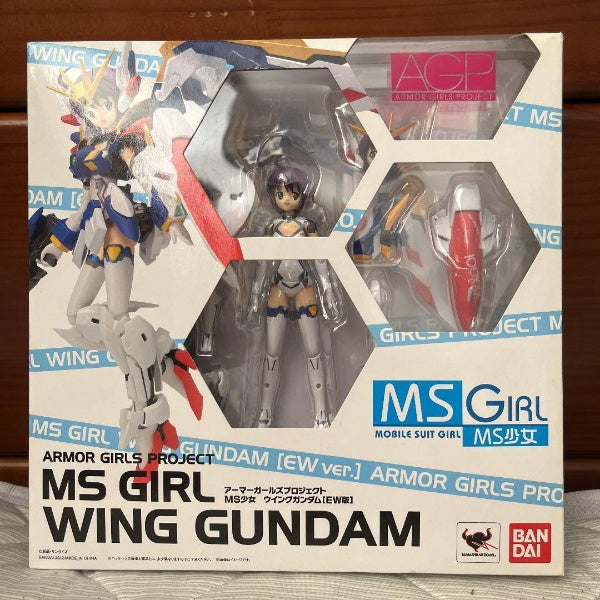 Bandai Armor Girls Project MS Girl Wing Gundam EW Version Action Figure Japan