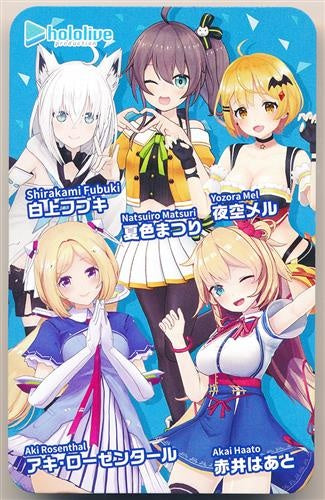 Cover hololive summer festival character card hololive 1st generation