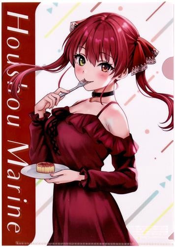 Lawson hololive original clear file Houshou Marine