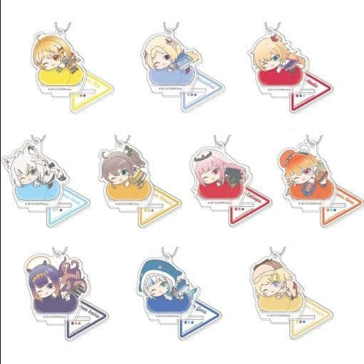 Hase Pro/Bandai Keychain BOX Stand Mini Acrylic Keychain Virtual YouTuber hololive Hugmeets B BOX