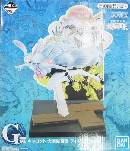 BANDAI SPIRITS ichiban kuji ONE PIECE WT100 commemorative Eiichiro Oda newly drawn Great Pirate Hundred Views G Prize Carrot Great Pirate Hundred Views Figure