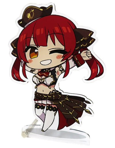 Edith Miscellaneous Houshou Marine BIG Acrylic Stand Virtual YouTuber Hololive HOLOLIVE FANTASY 1st LIVE FAN FUN ISLAND Cafe in E-DINER Ikebukuro