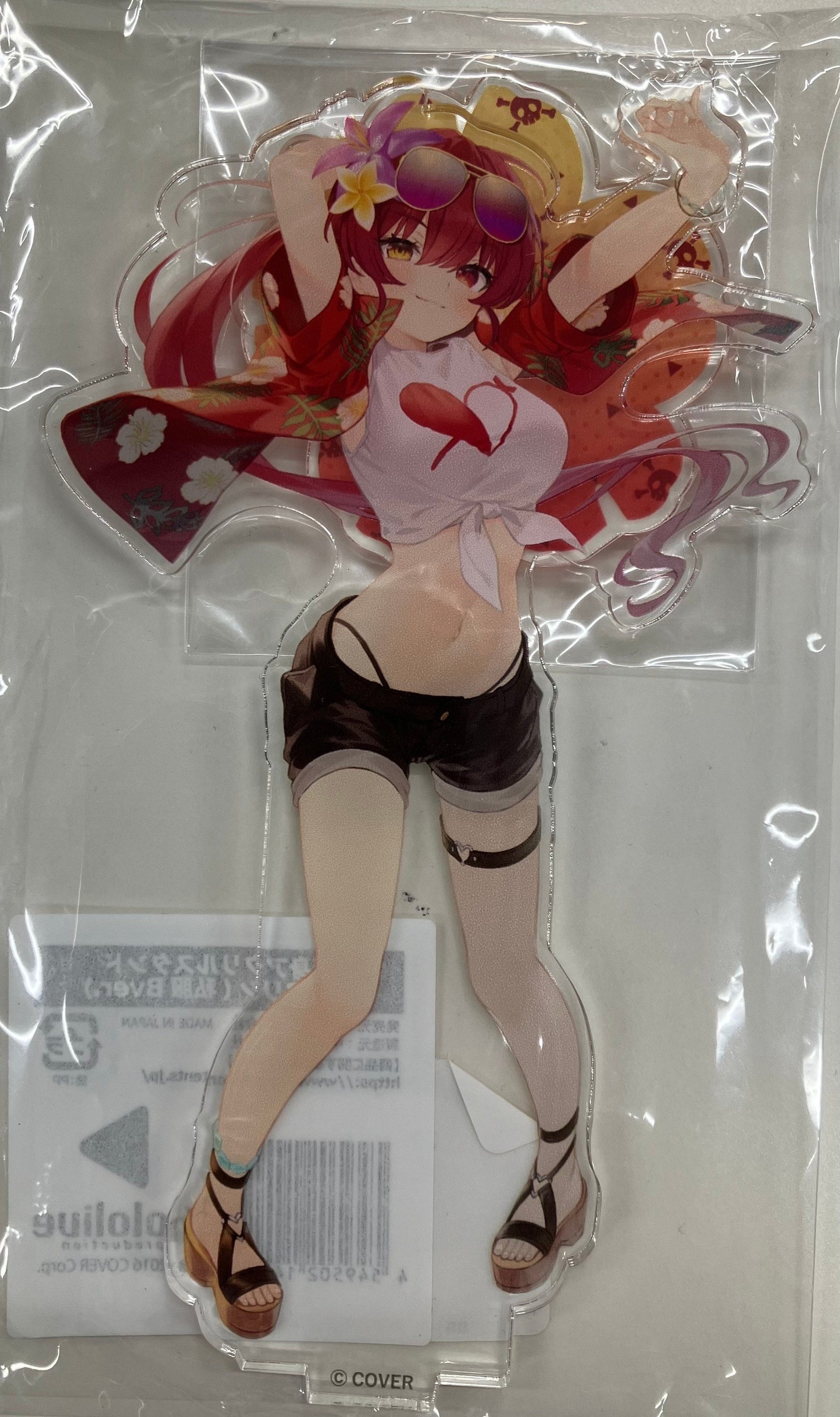 Chugai Mining hololive UMISEA Life-sized Acrylic Stand Houshou Marine Private Wear Bver