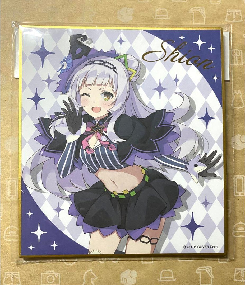 hololive Murasaki Shion Mini Shikishi Festival