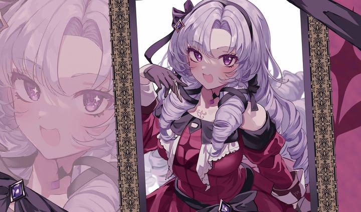 Nijisanji "Ichi Hyakuman Tenbara Salome Rubber Playmat