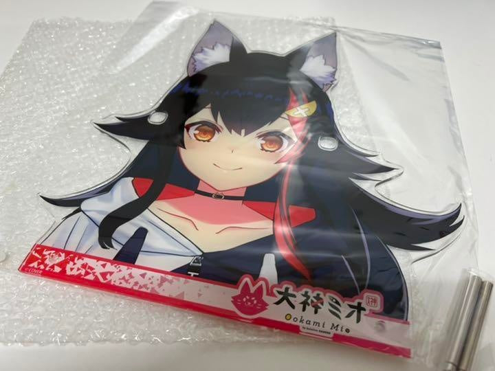 hololive butler glasses eyemirror glass stand Okami Mio