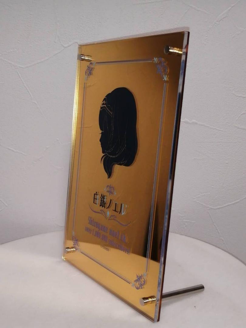 hololive Shirogane Noel 1 Million People Commemorative Acrylic Mirror Panel