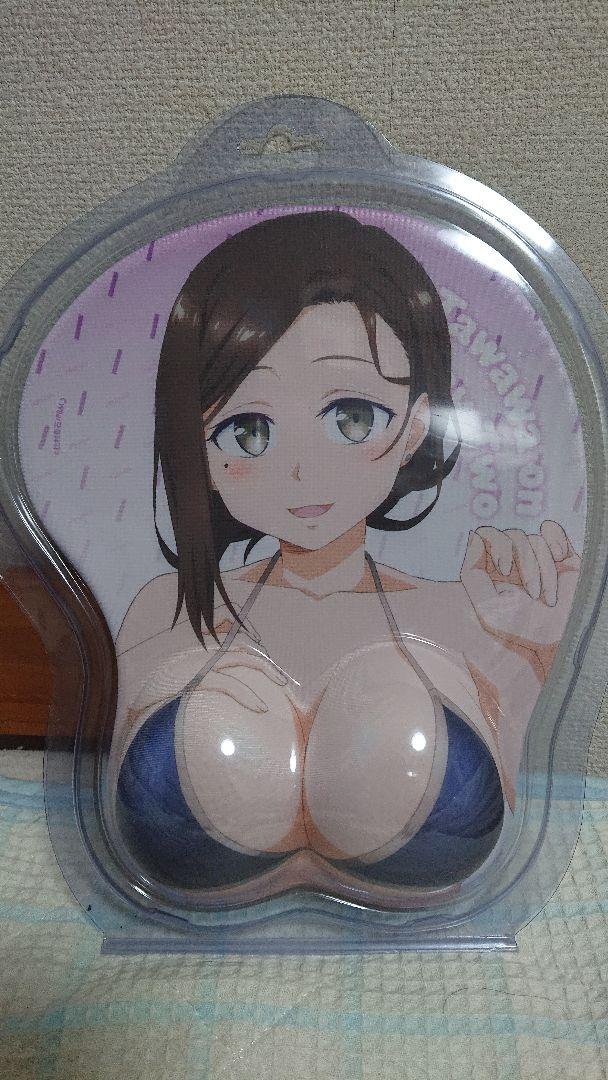 Monday's Tawawa Kouhai-chan Oppai Mouse Pad