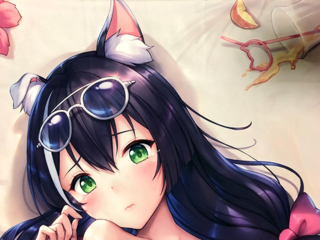 Princess Connect Swimsuit Cal Dakimakura Cover