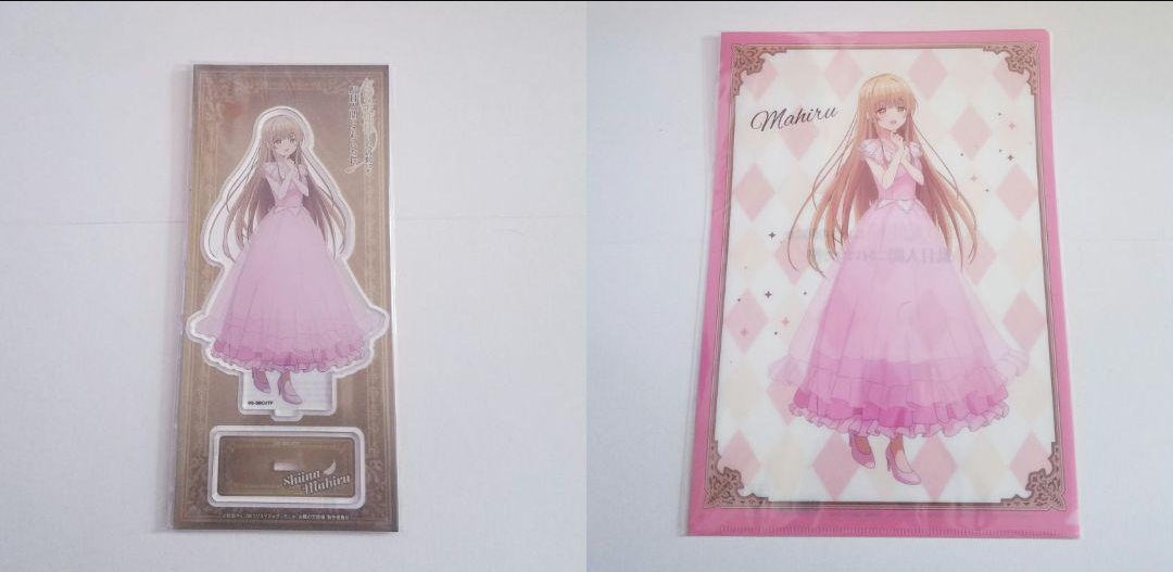 Angel next door dress acrylic stand clear file midday