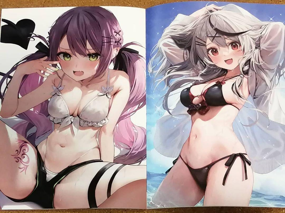 hololive Sakamata Chloe Design Natural Tap Water Parsley Illustration Collection