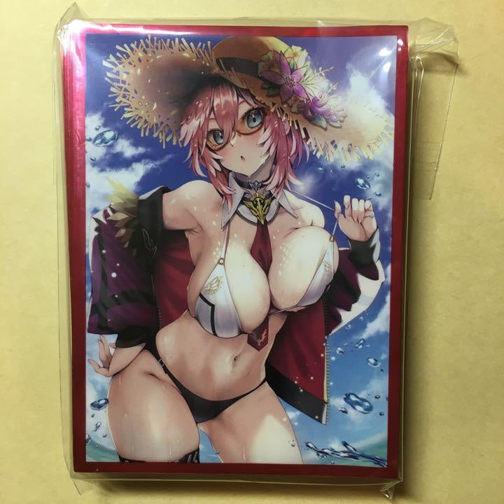 lui Takane Hololive Card Sleeve White Tsumegusa Swimsuit