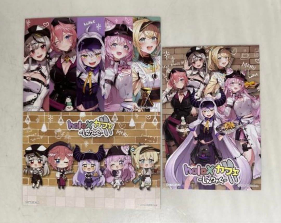 holoX hololive Horox Cafe Suipara Postcard