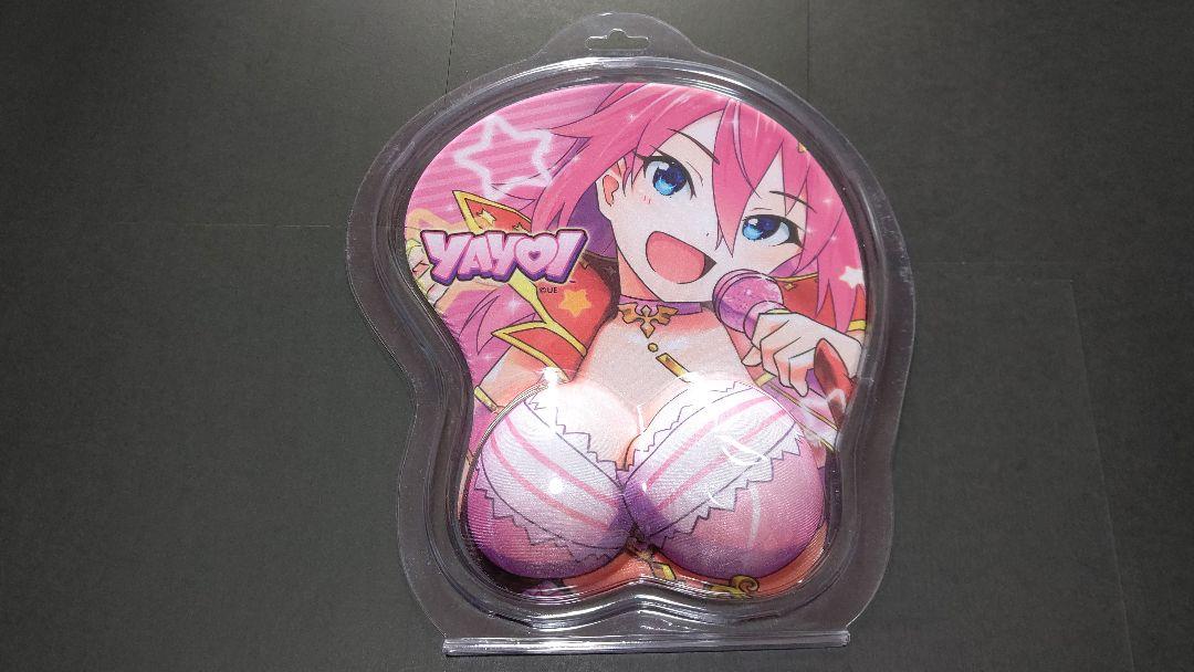 Another Hanabi Yayoi-chan -YAYOI- Boobs Oppai Mouse Pad