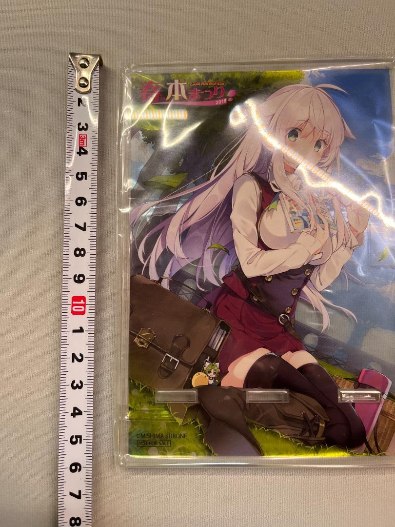 Kurone Mishima newly written acrylic smartphone stand 2018 spring limited