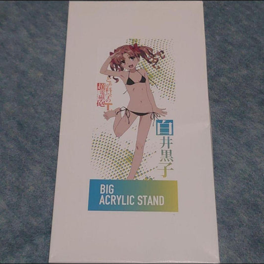 A Certain Railgun Big Acrylic Stand Donki Misaka Mikoto Shirai Kuroko Shokuhou Prayer