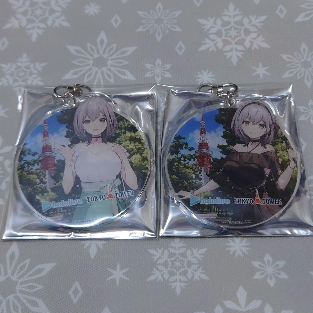 hololive Pasela Tokyo Tower Acrylic Key Chain Noel 2 Types