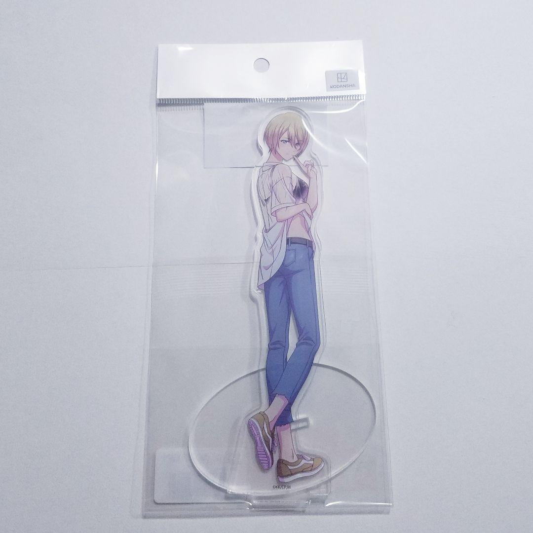 Goddess Cafe Terrace Sudden Rain Acrylic Stand Autumn Leaves