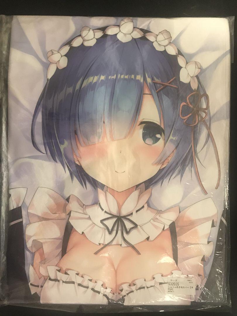 Genuine Life in a Different World from Zero Rem Rin Dakimakura Cover Twin Box Rem