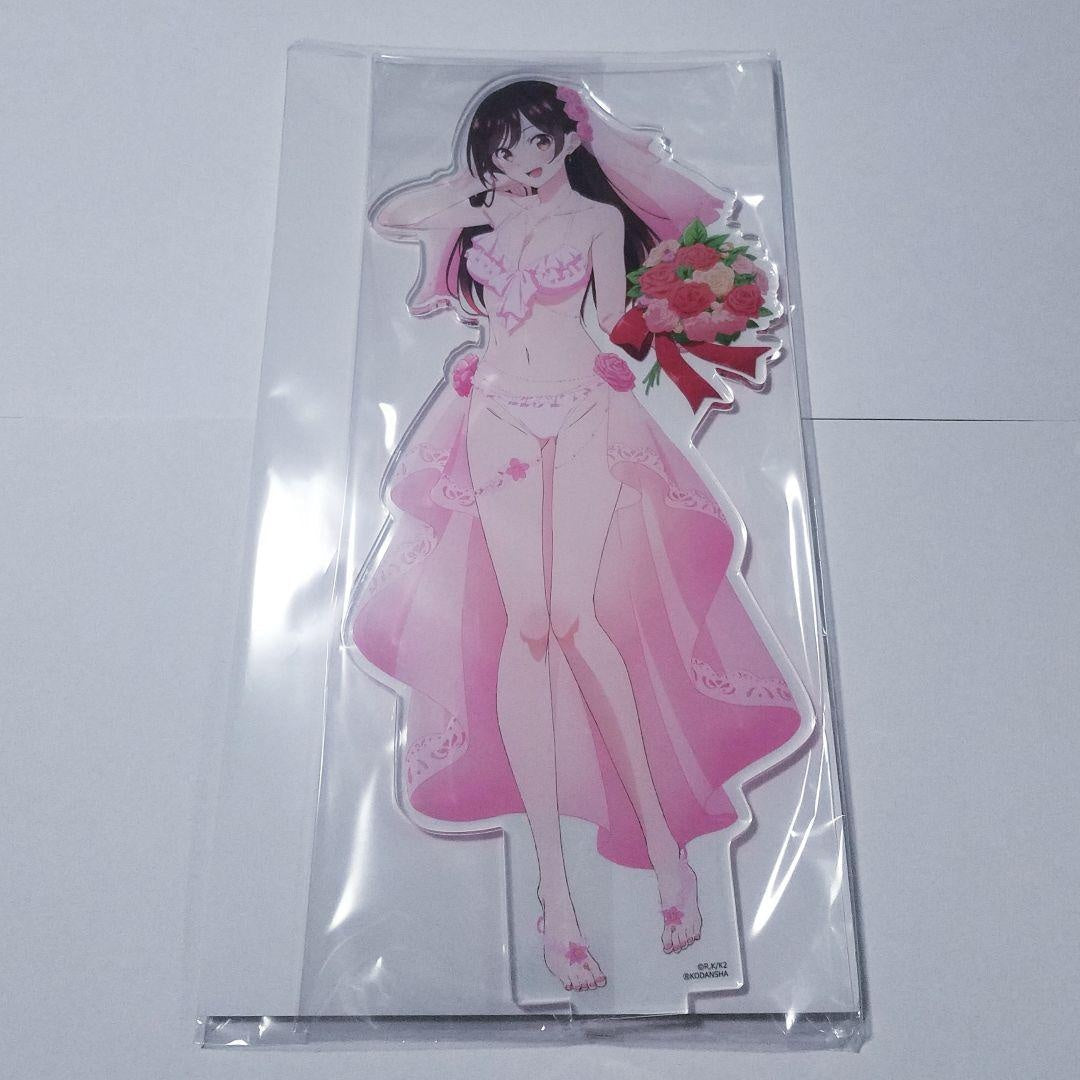 Rent-A-Girlfriend Wedding Swimsuit Extra Large Acrylic Stand Chizuru