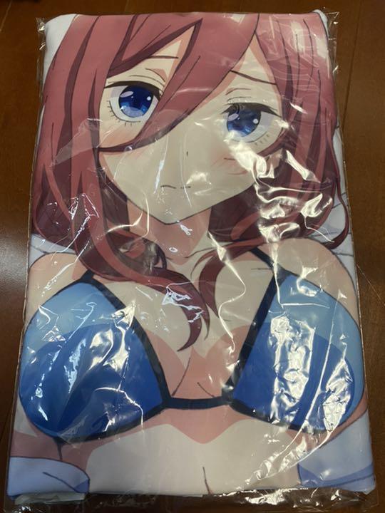 C96 The Quintessential Quintuplets Drawing Body Pillow Cover Miku Nakano