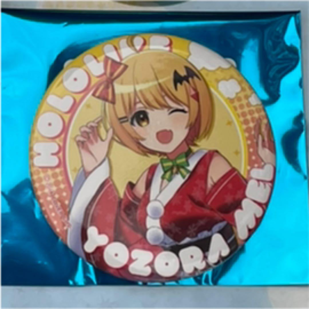 hololive Yozora Mel Sky Tree Can Badge
