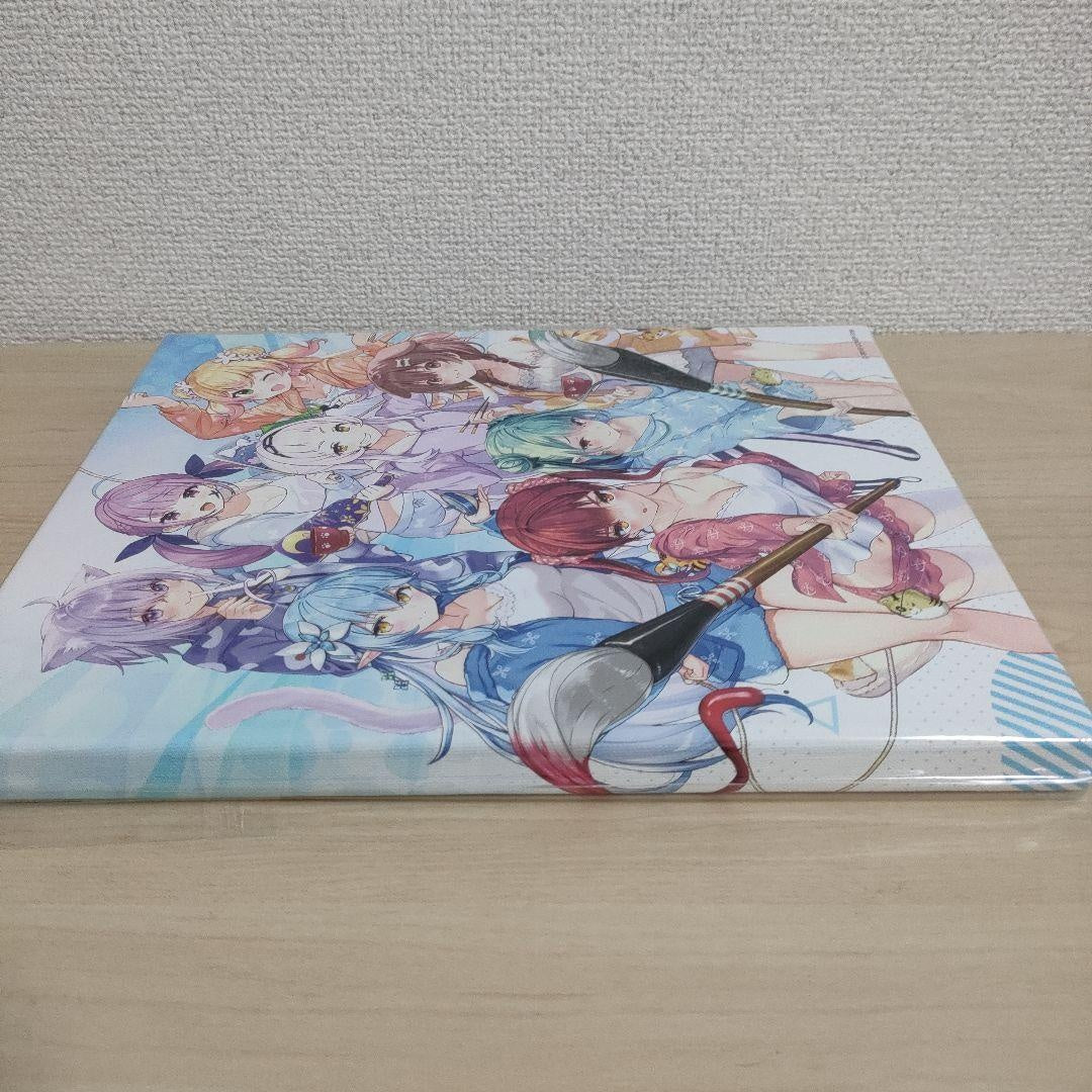 hololive original canvas board New Year's postcard 2nd prize