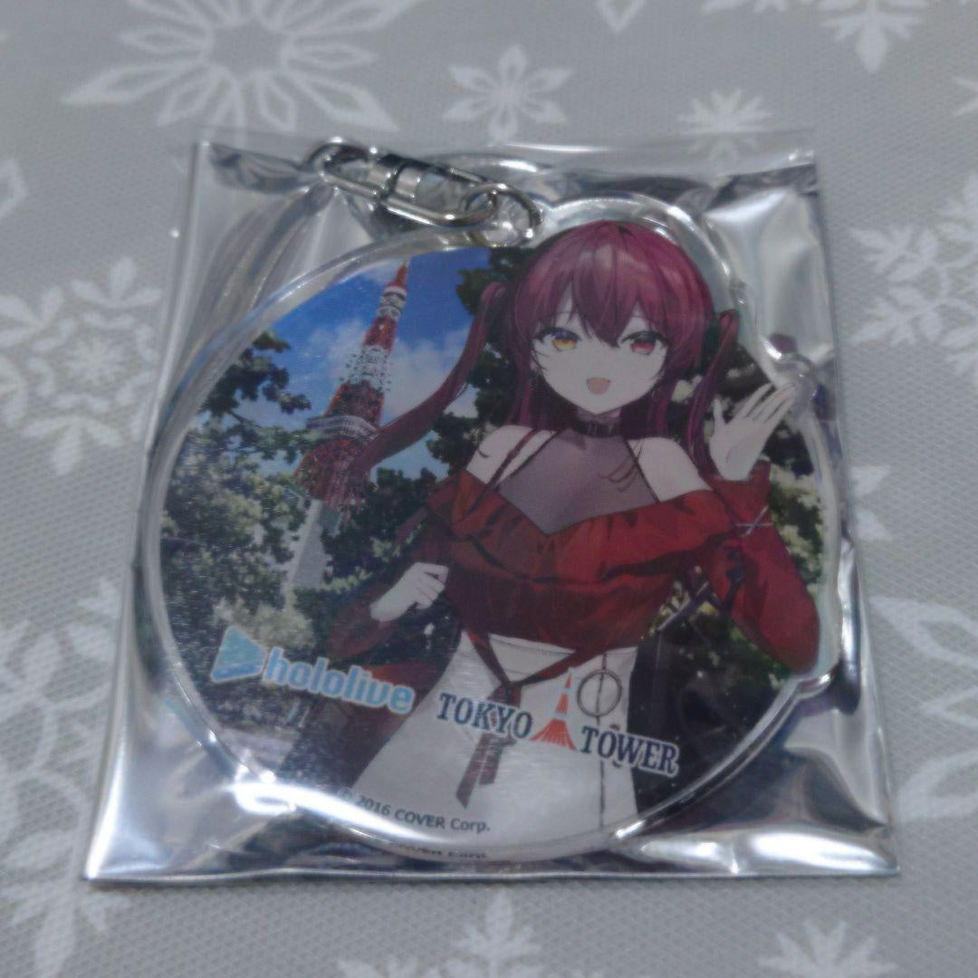 ☆ Hololive Pasela Tokyo Tower Acrylic Key Chain Marine