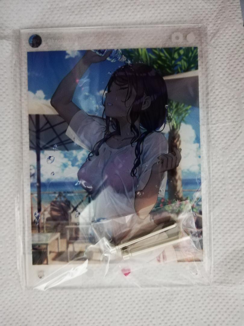 Kantoku A5 Acrylic Stand ① Summer Doujinshi Pop-up Corner Limited