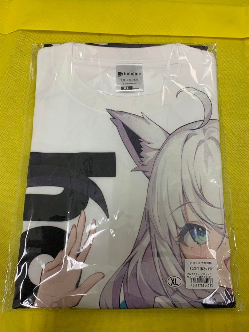 Fubuki Shirakami hololive Kanda Festival Full Graphic T-shirt Normal Costume