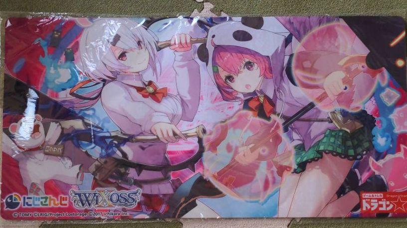 Price cut !! Wicross Playmat Nijisanji Shiina Yuika Sasaki Saku