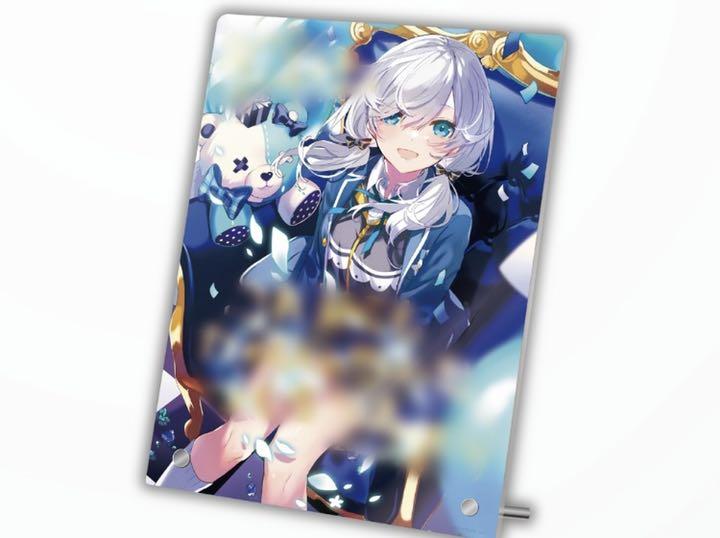 Nijisanji Ars Almar Birthday Goods Acrylic Panel Stand