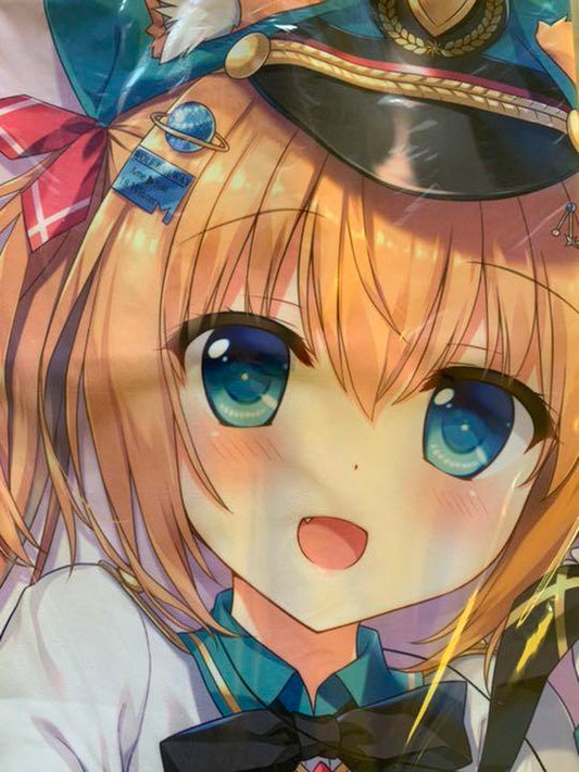 Ametoyuki Stationmaster Wolf Dakimakura Cover Lyctron Amenochiyuki Comiket