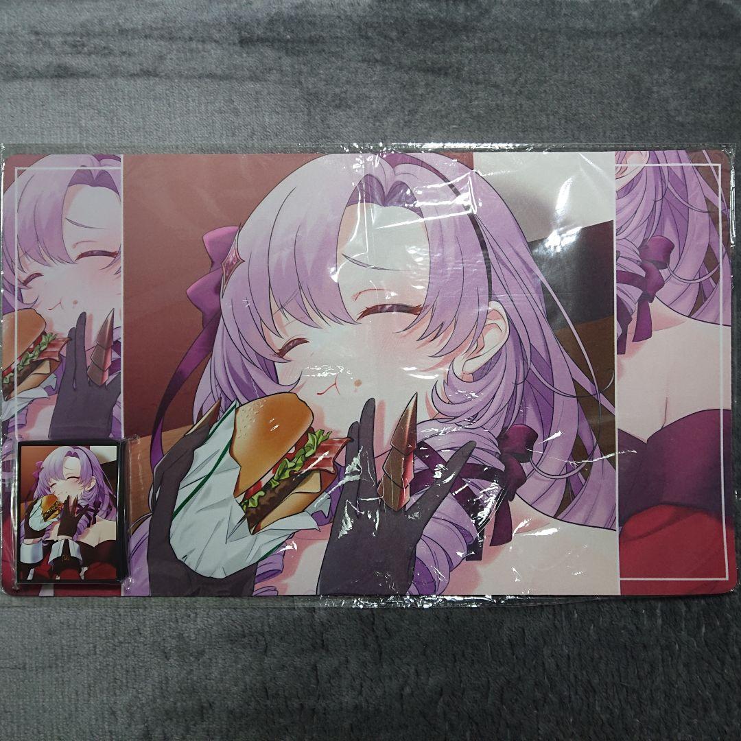 επ Nijisanji Hamburger Smile Ichi Hyakumantenhara Salome Sleeve Playmat