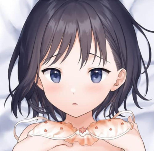 Japanese School Girls Zukan Ultramarine Yuuki Dakimakura Cover