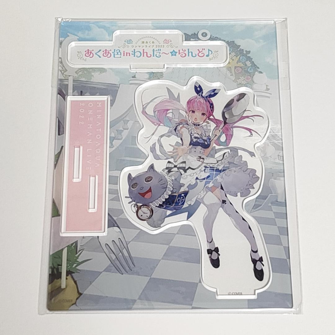 hololive Aqua Color in Wanda Land♪ Acrylic Stand Minato Aqua