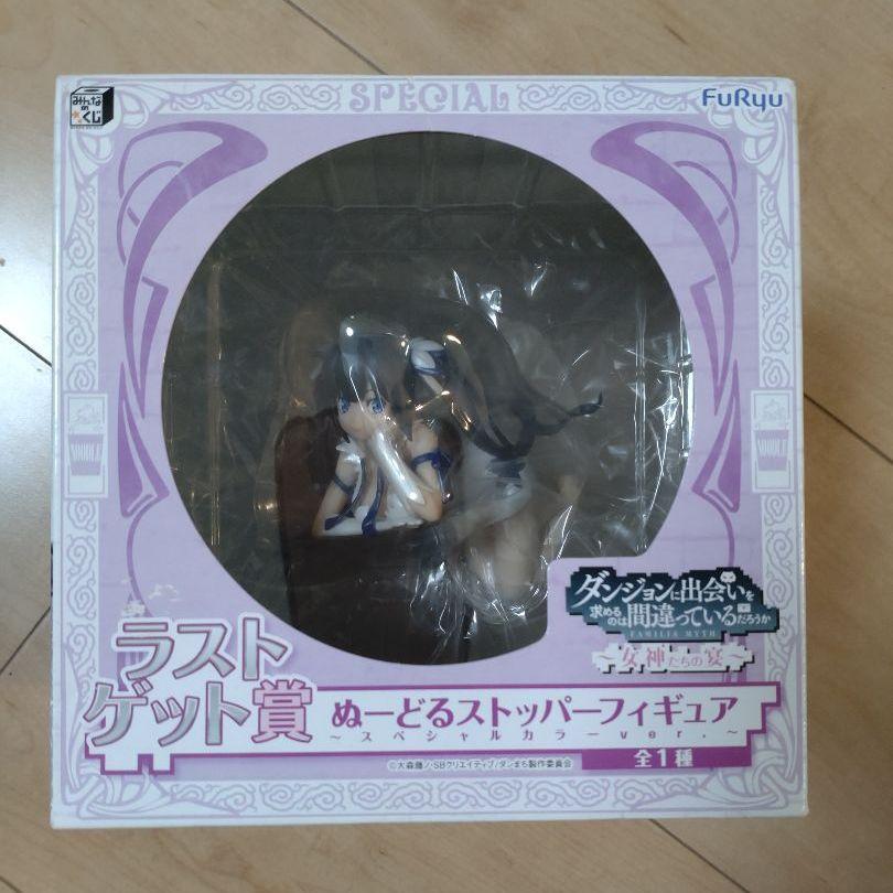 Unopened ☆ Minna no Kuji Danmachi Last Get Award Hestia Noodle Stopper