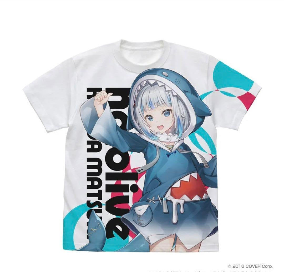 hololive Kanda Festival Full Graphic T-shirt Gauru/Gura Normal Costume Ver /