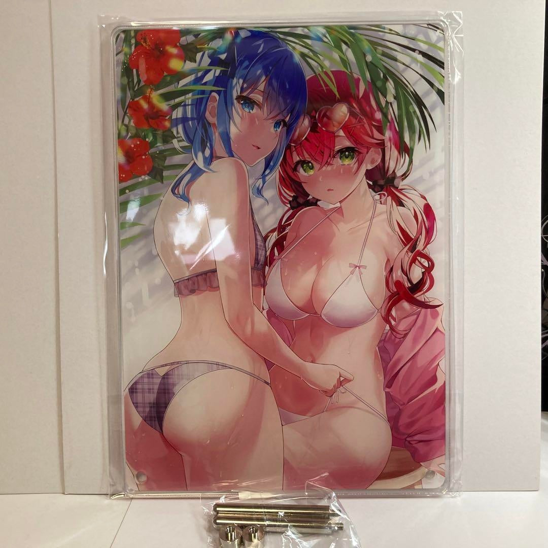 Suisei Hoshimachi Miko Sakura Mikometto Acrylic Panel Acsta hololive