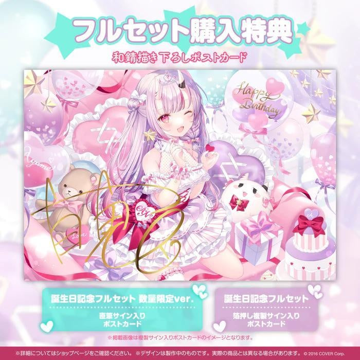 hololive Ayame Nakiri Birthday 2021 Authentic Autographed Postcard