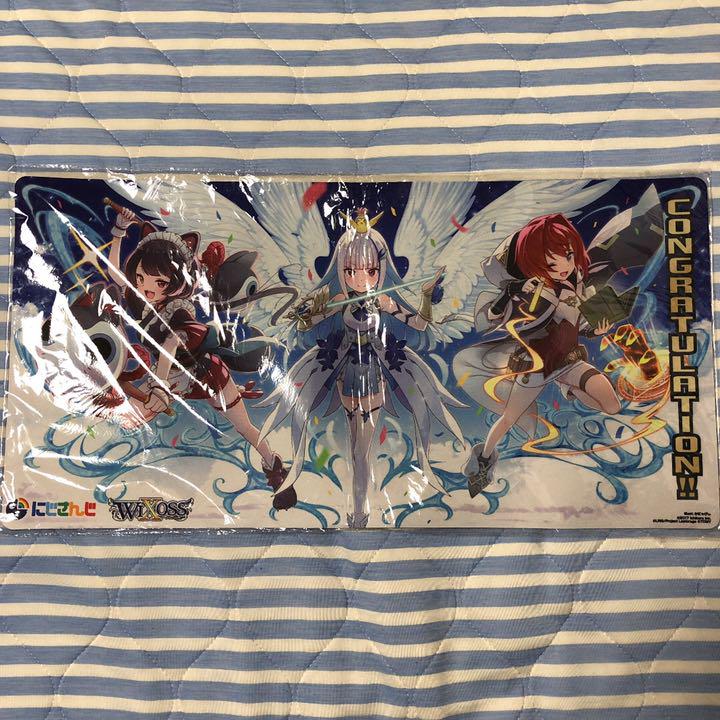WIXOSS Nijisanji Samba Playmat Rubber Mat