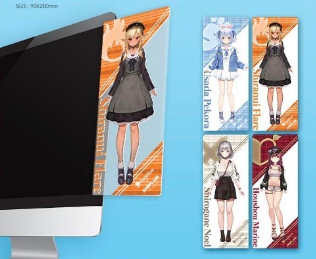 hololive acrylic memo board ANIPLUS limited Shirogane Noel