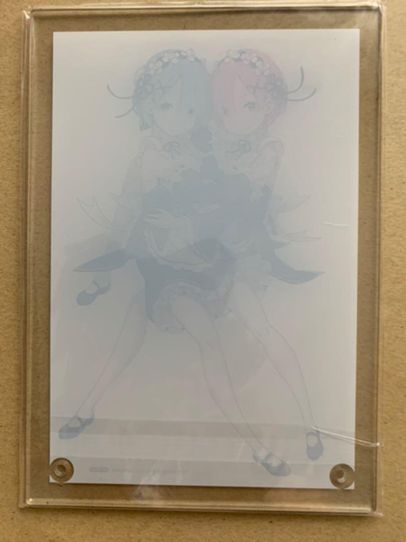 Re: Life in a Different World from Zero Acrylic Character Plate Stand