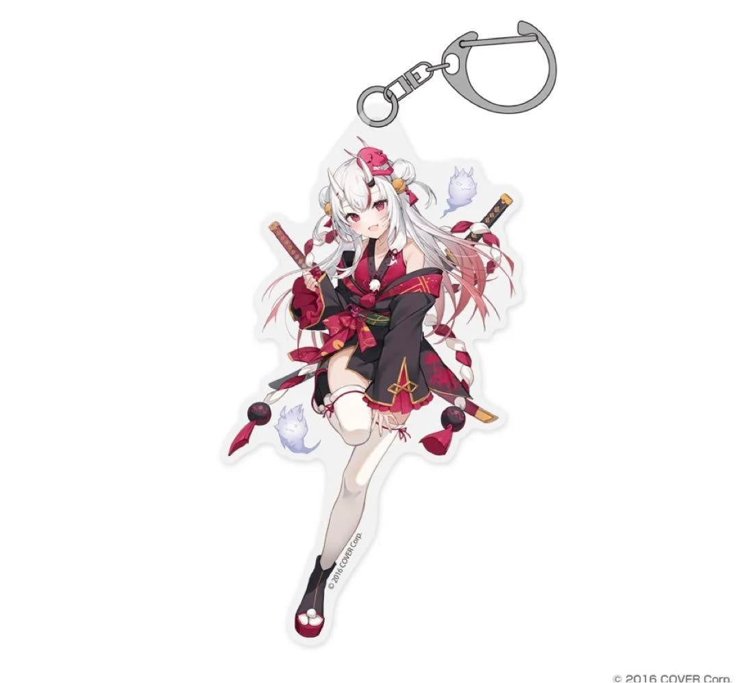 hololive Kanda Festival Acrylic Key Chain Nakiri Ayame