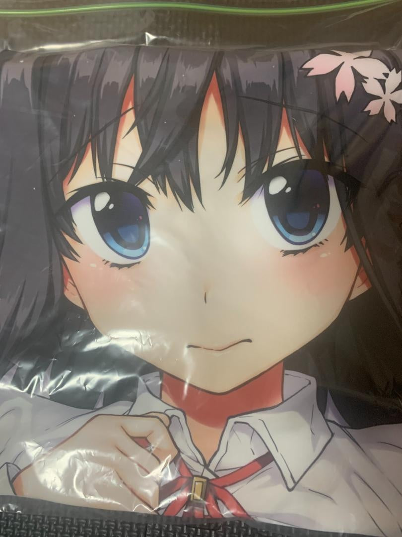 Used Genuine Dakimakura Cover Pillow Case Komatsubara Mai Triangle! (Mucha)