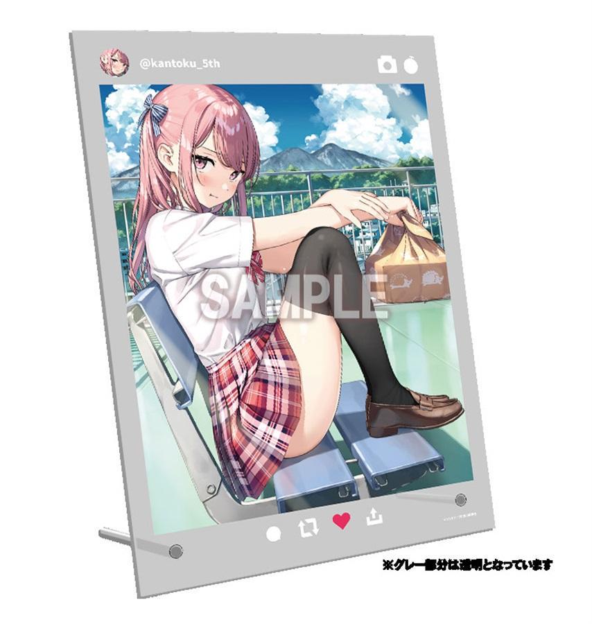 Kantoku A5 Acrylic Stand ④ Summer Doujinshi Pop-up Corner Limited