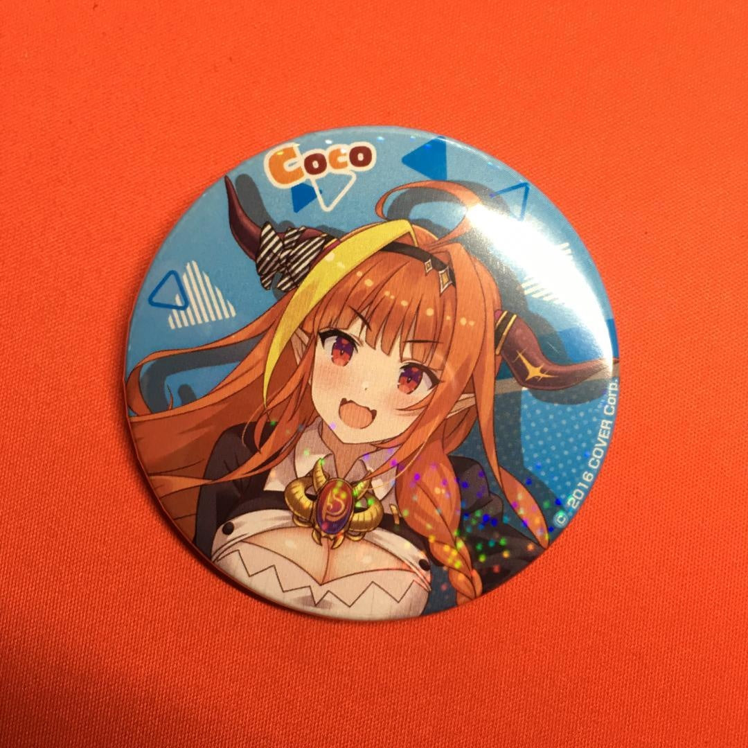 hololive Coco Kiryuu Can Badge Festival Limited