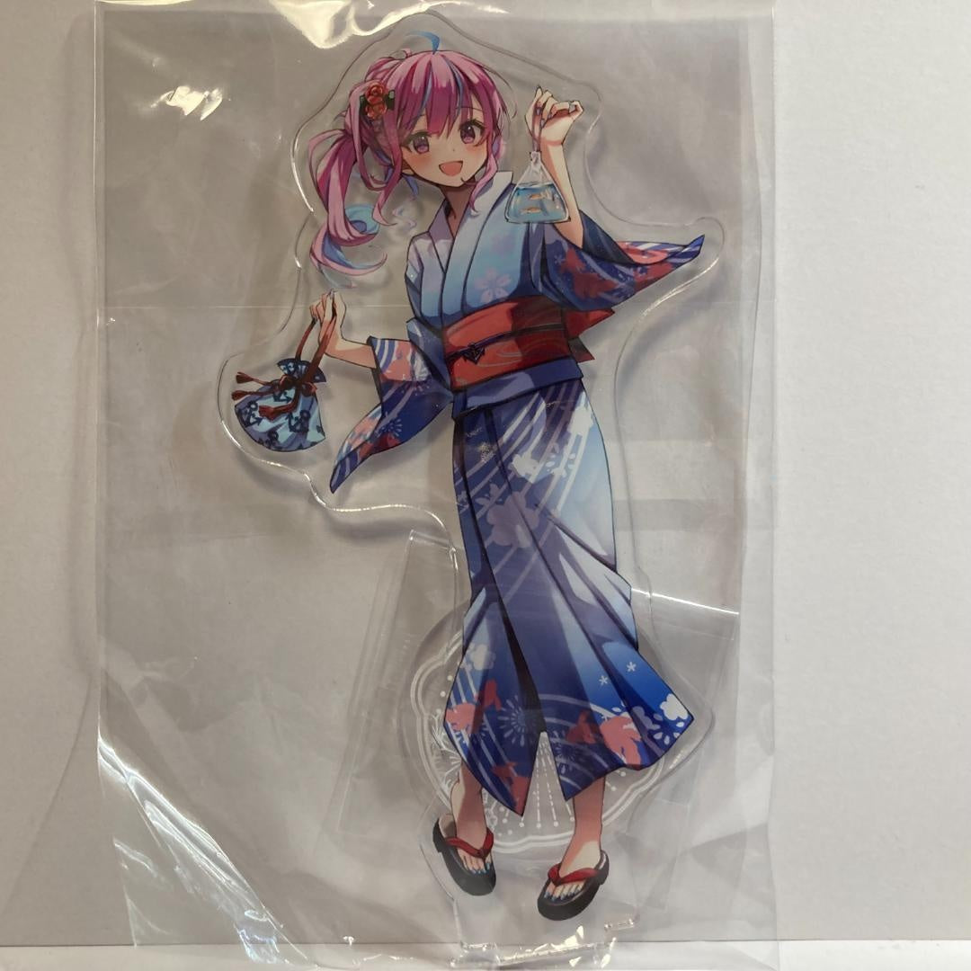 Aqua Minato acrylic stand summer festival yukata hololive
