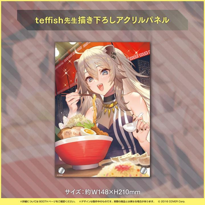 hololive Shishiro Botan 800,000 Commemorative Acrylic Panel