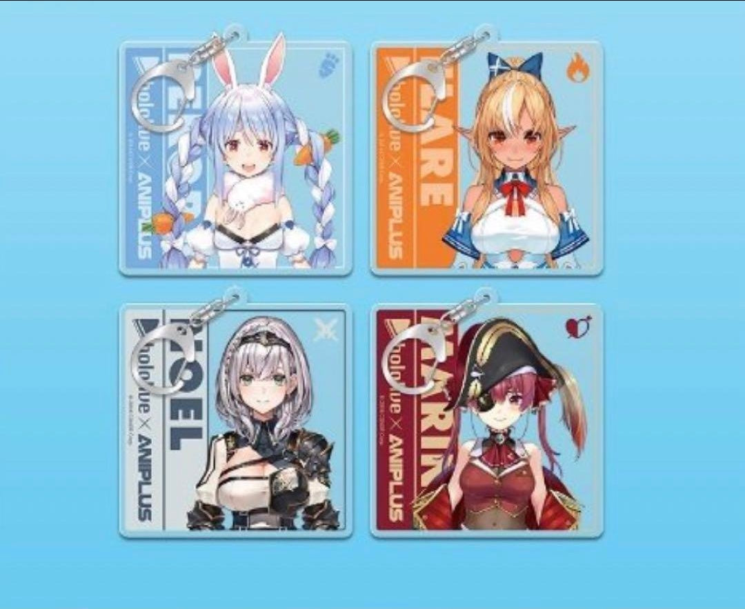hololive acrylic key ring ANIPLUS limited Shirogane Noel